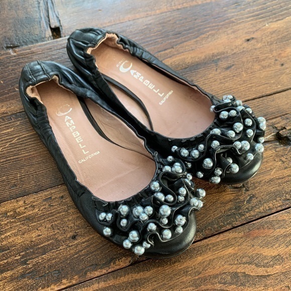 Jeffrey Campbell Shoes - Jeffrey Campbell Leather Pearl Flats